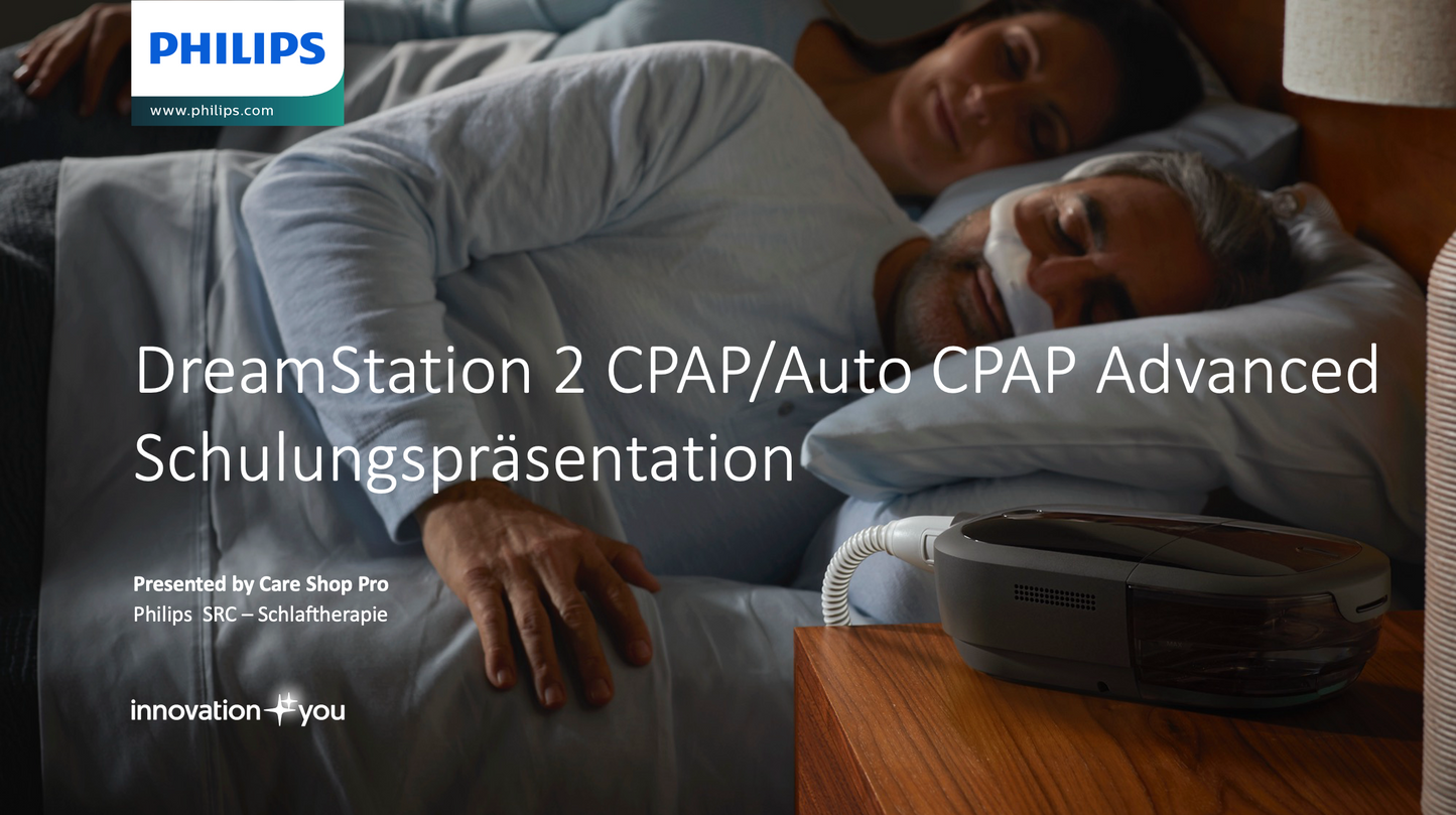 Philips DreamStation 2 Auto CPAP Advanced met bevochtiger en geïntegreerd 4G mobiel modem.