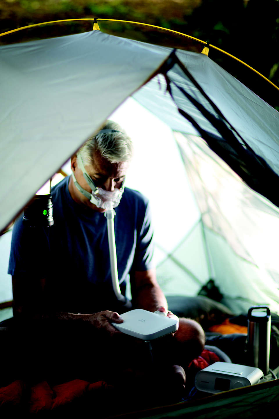 Philips Batteria esterna per dispositivi di terapia del sonno, Kit batteria agli ioni di litio PAP, Intl