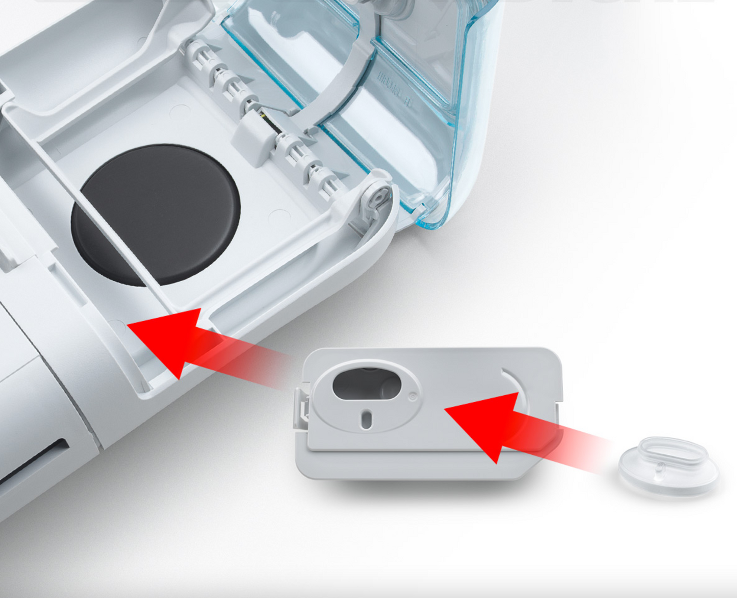 Philips Dreamstation RP-DS Bevochtiger Dry Box Montage