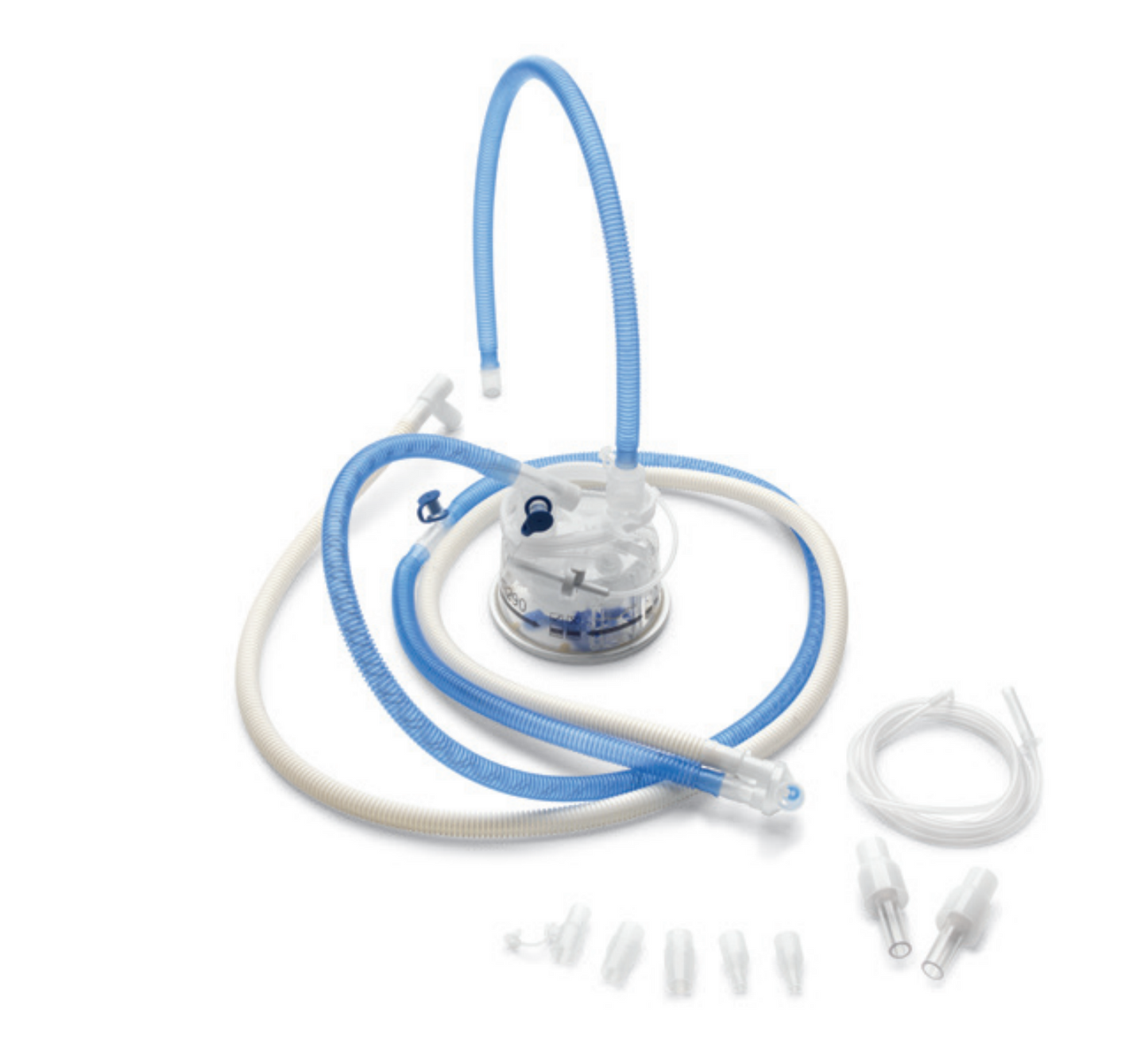 Fisher & Paykel RT111 dubbel slangsysteem voor volwassenen, verwarmd, met P-slang voor MR850
