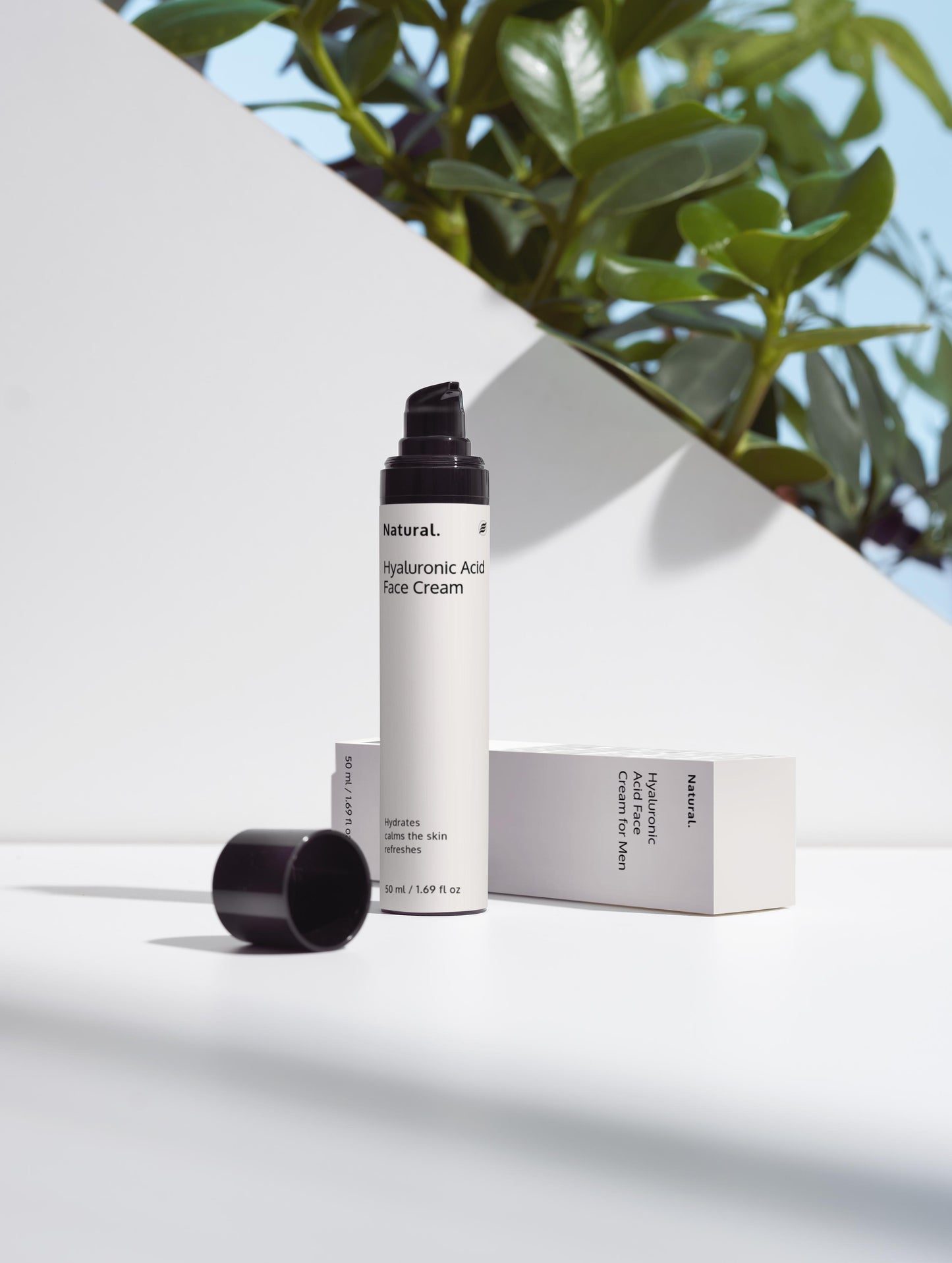 Naturale. Crema viso all'acido ialuronico