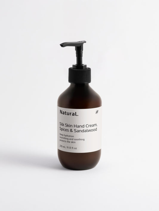 Naturale. Crema Mani Setosa, Spezie & Sandalo
