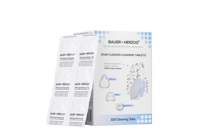 Bauer + Herzog CPAP-Maskenkissen-Reinigungstabletten