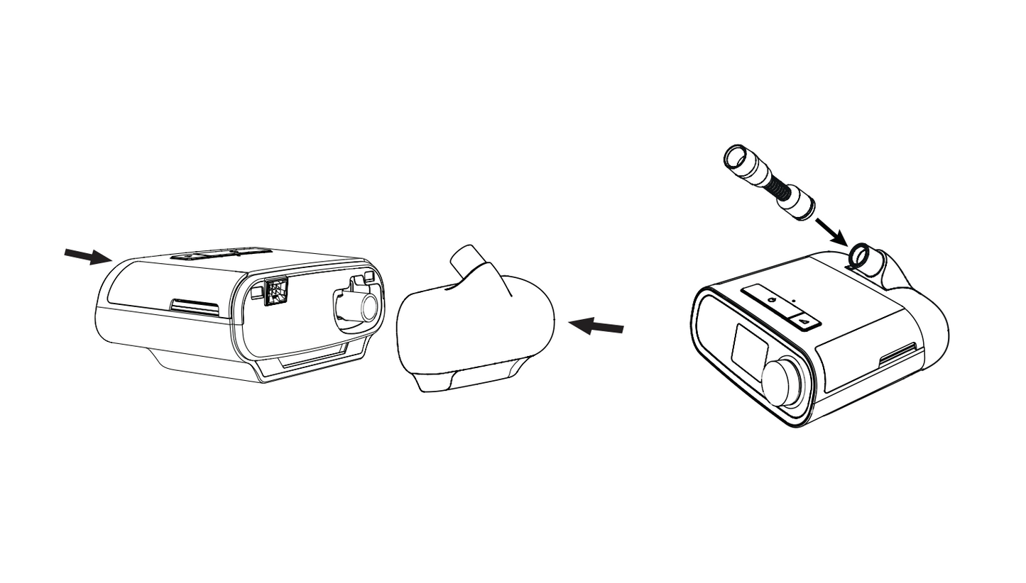 Philips DreamStation-Blende für Dreamstation CPAP Pro, Auto-CPAP oder Auto-BiPAP