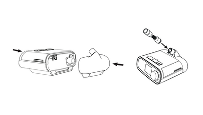 Philips DreamStation-Blende für Dreamstation CPAP Pro, Auto-CPAP oder Auto-BiPAP