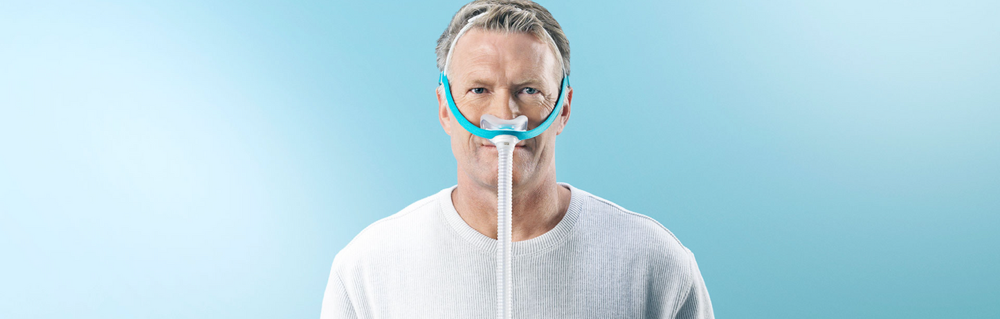 Fisher & Paykel Evora kompakte Nasalmaske -  CPAP Schlaftherapie Nasal-Maske