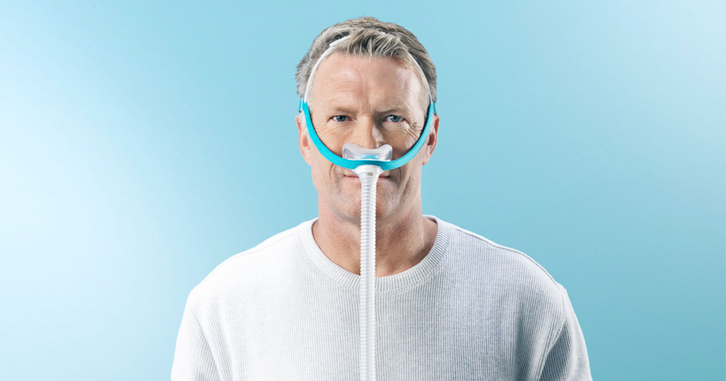 Fisher & Paykel Evora kompakte Nasalmaske Fit Pack-  CPAP Schlaftherapie Nasal-Maske inkl. Maskenkissen S/M/L