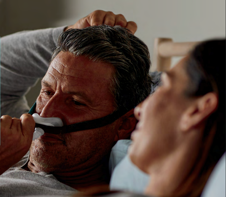 Maschera nasale Philips TM3100 NC, maschera CPAP per la terapia del sonno contro l'apnea notturna