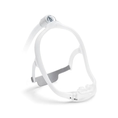 Philips Respironics DreamWear Nasenpolstermaske mit mit integriertem Ausatemventil,  Kopfband und 4 Maskenkissen