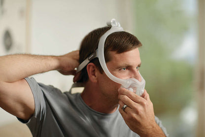 Philips CPAP DreamWear Vollgesichtsmaske, mit Ausatemventil und Kopfband (Med Fram-Fitpack)