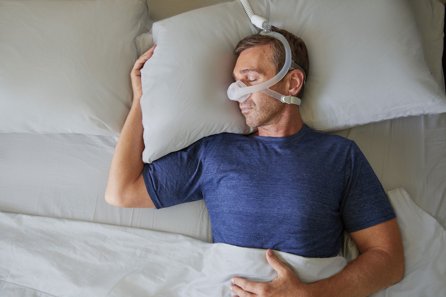 Philips CPAP DreamWisp Nasenmaske, mit den Maskenkissen Small, Medium und Large (DreamWisp Fitpack)